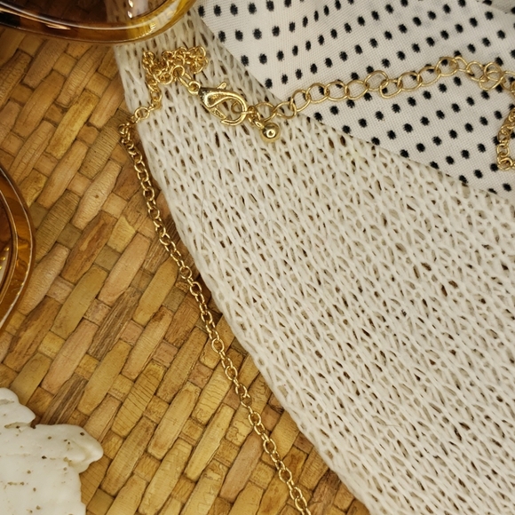 2/$15 NWT fashion coloured anchor ⚓ necklace - Picture 5 of 6